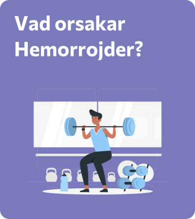 Vad orsakar hemorrojder?