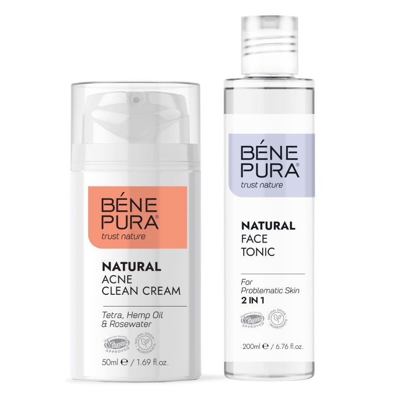 Anti-akne ansiktskräm och Ansiktstonic för problematisk hud - GMC