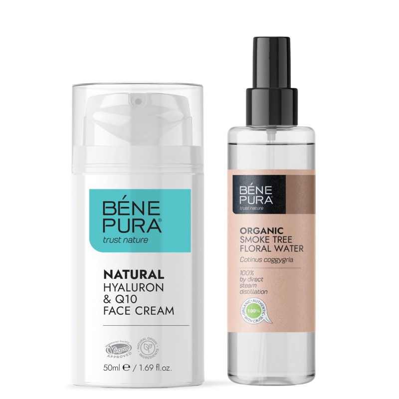 Bio Cotinus Blomvatten och Hyaluron & Q10 Ansiktskräm - GMC