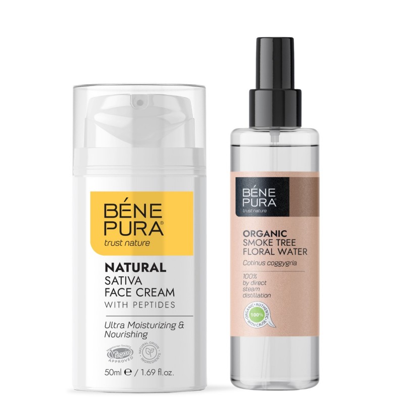 Bio Cotinus Blomvatten och Återfuktande ansiktskräm - GMC