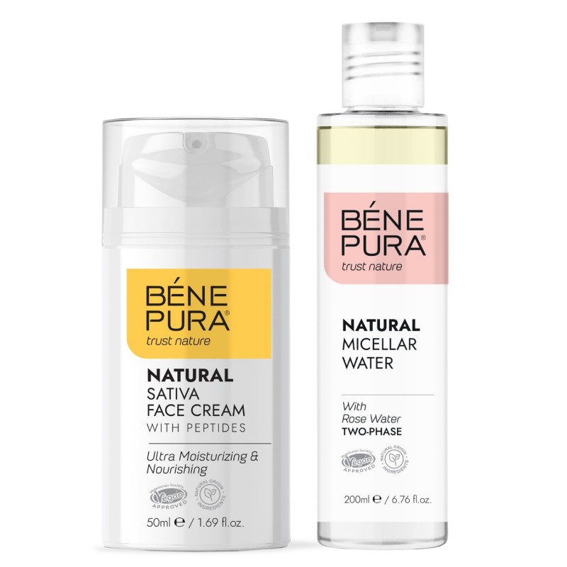 Micellärt vatten och Återfuktande ansiktskräm - GMC