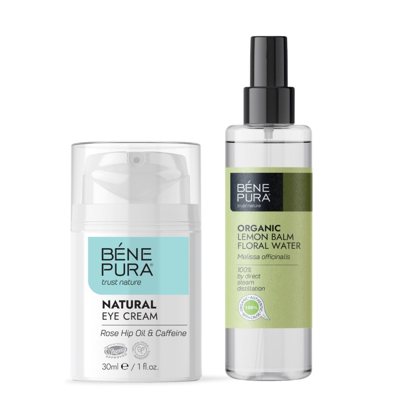 Ögonkräm och Bio Citronmeliss Blomvatten - GMC