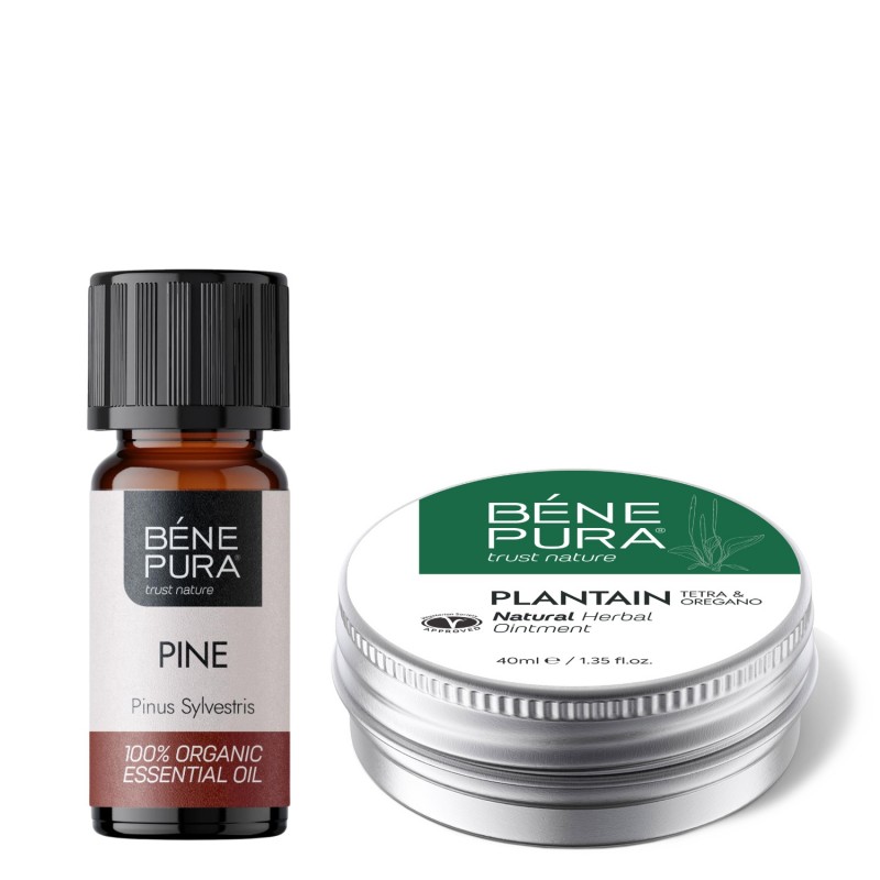 Klådsalva med Groblad och Bio Vit Tall Eterisk olja - GMC