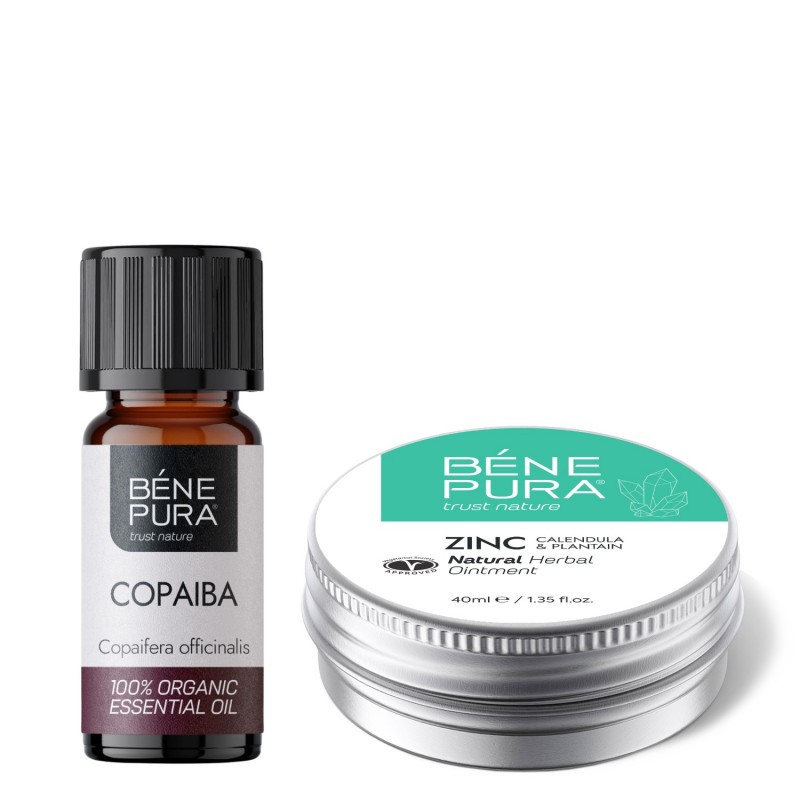 Klådsalva med Zinkoxid och Bio Copaiba Eterisk olja - GMC
