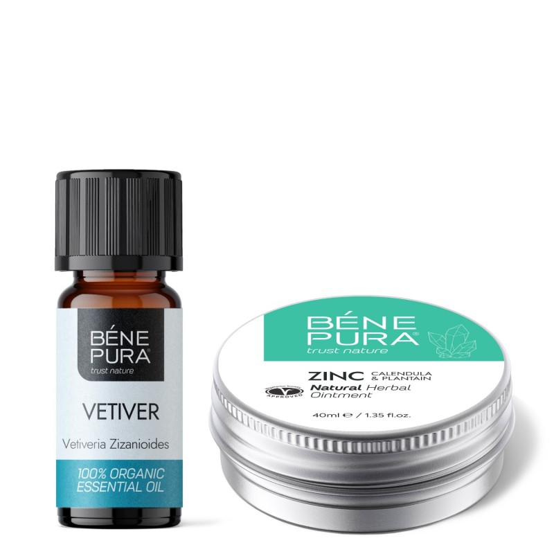Klådsalva med Zinkoxid och Bio Vetiver Eterisk olja - GMC