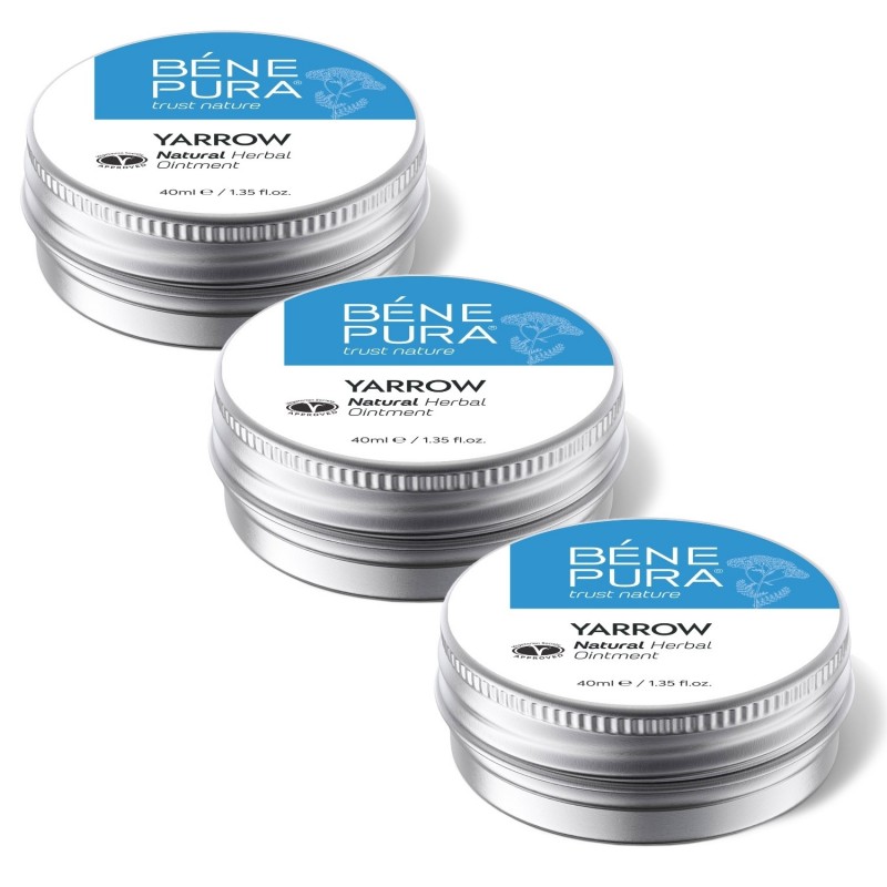 3x Hemorrojdsalva med Vit Rölleka - 40ml - Örtsalvor