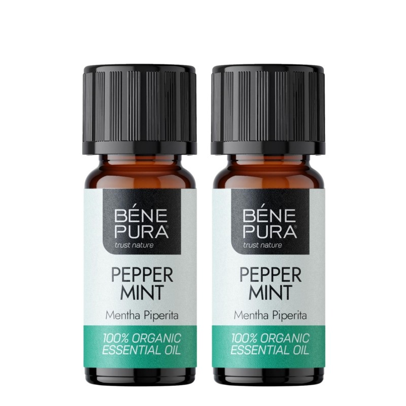 2x Bio Pepparmynta Eterisk olja - 5ml - Produktjämförelse