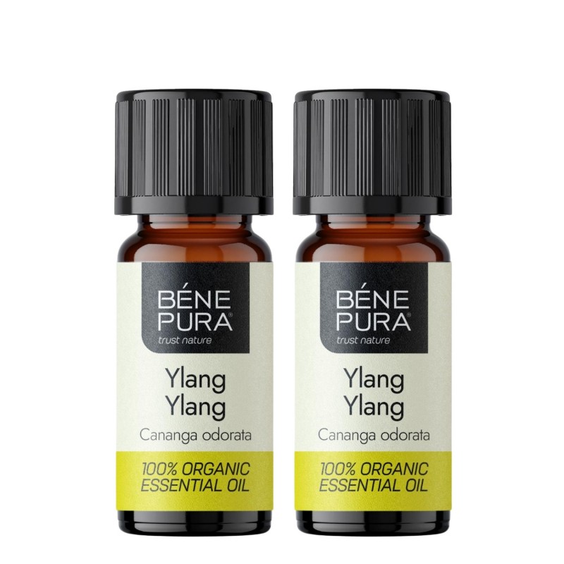 2x Bio Ylang ylang Eterisk olja - 5ml - Eteriska oljor