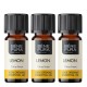 3x Bio Citron Eterisk olja - 10ml