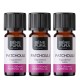 3x Bio Patchouli Eterisk olja - 10ml