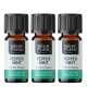 3x Bio Pepparmynta Eterisk olja - 5ml