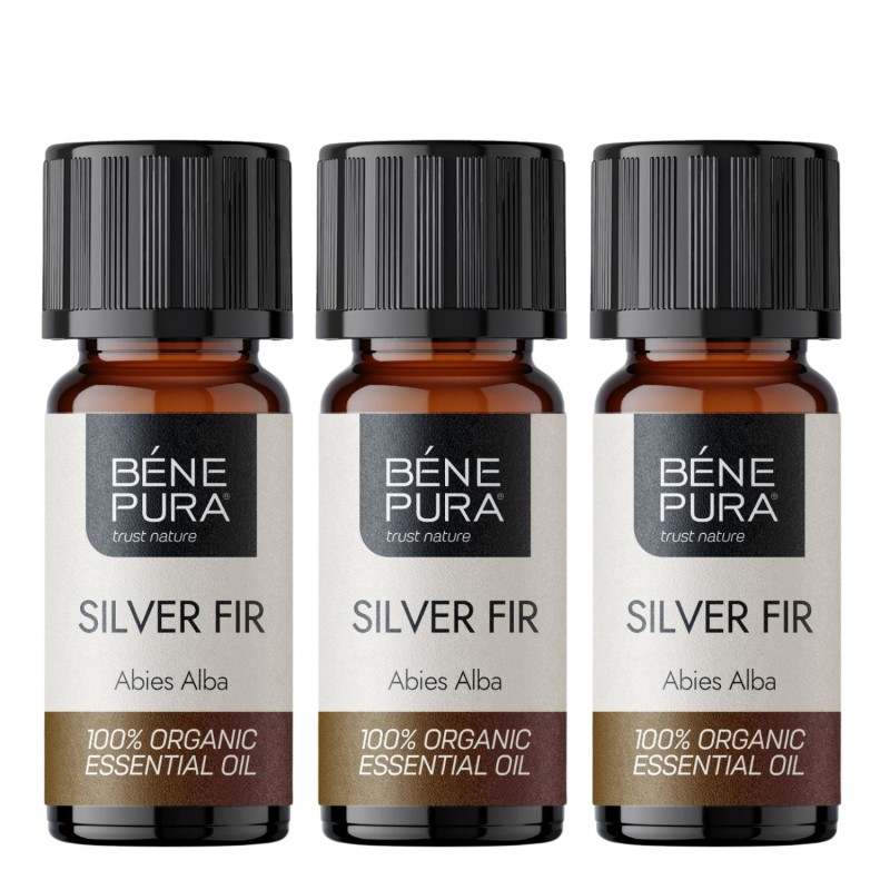3x Bio Silvergran Eterisk olja - 10ml - Uppsättningar