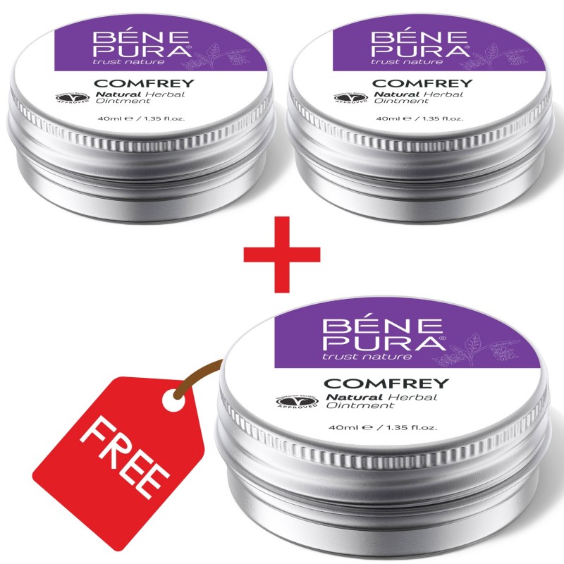 3x Ledsalva med Vallört - 40ml - Örtsalvor