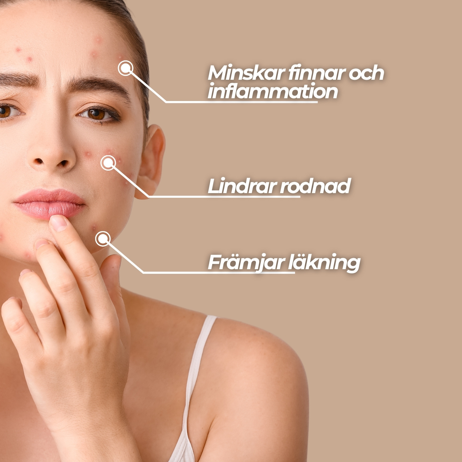 Problem hudvård Set