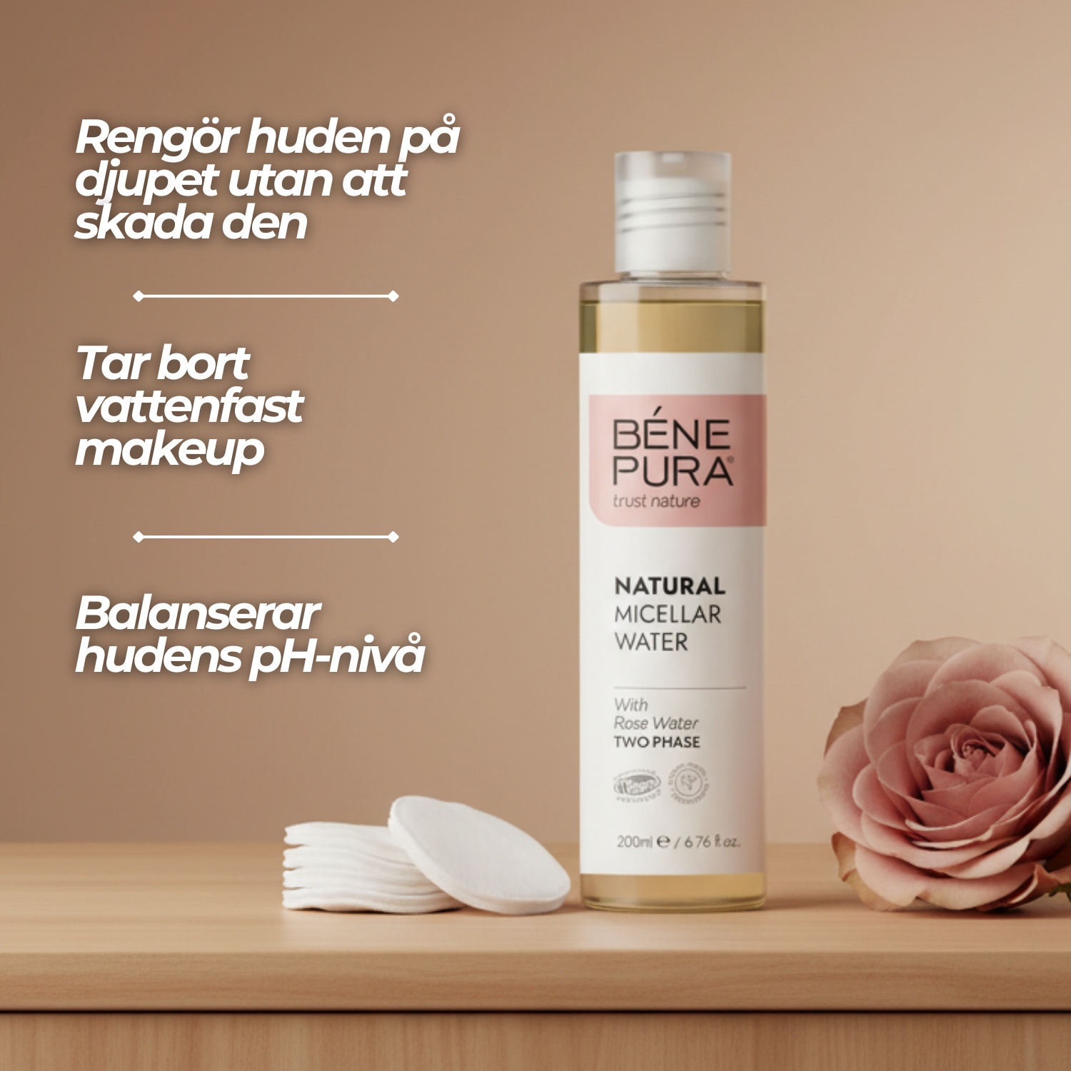 Micellärt vatten - 200ml