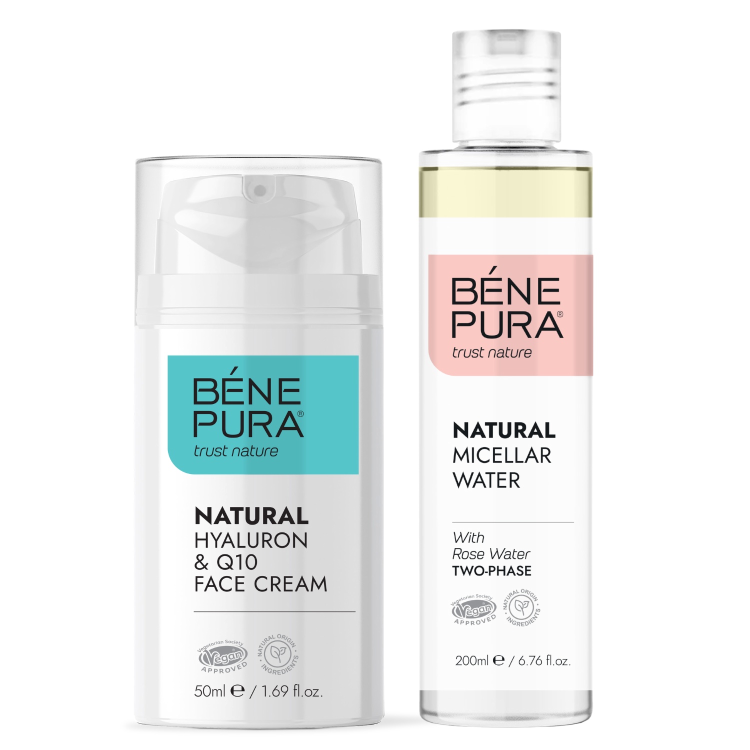 Micellärt vatten och Hyaluron & Q10 Ansiktskräm - Produktjämförelse