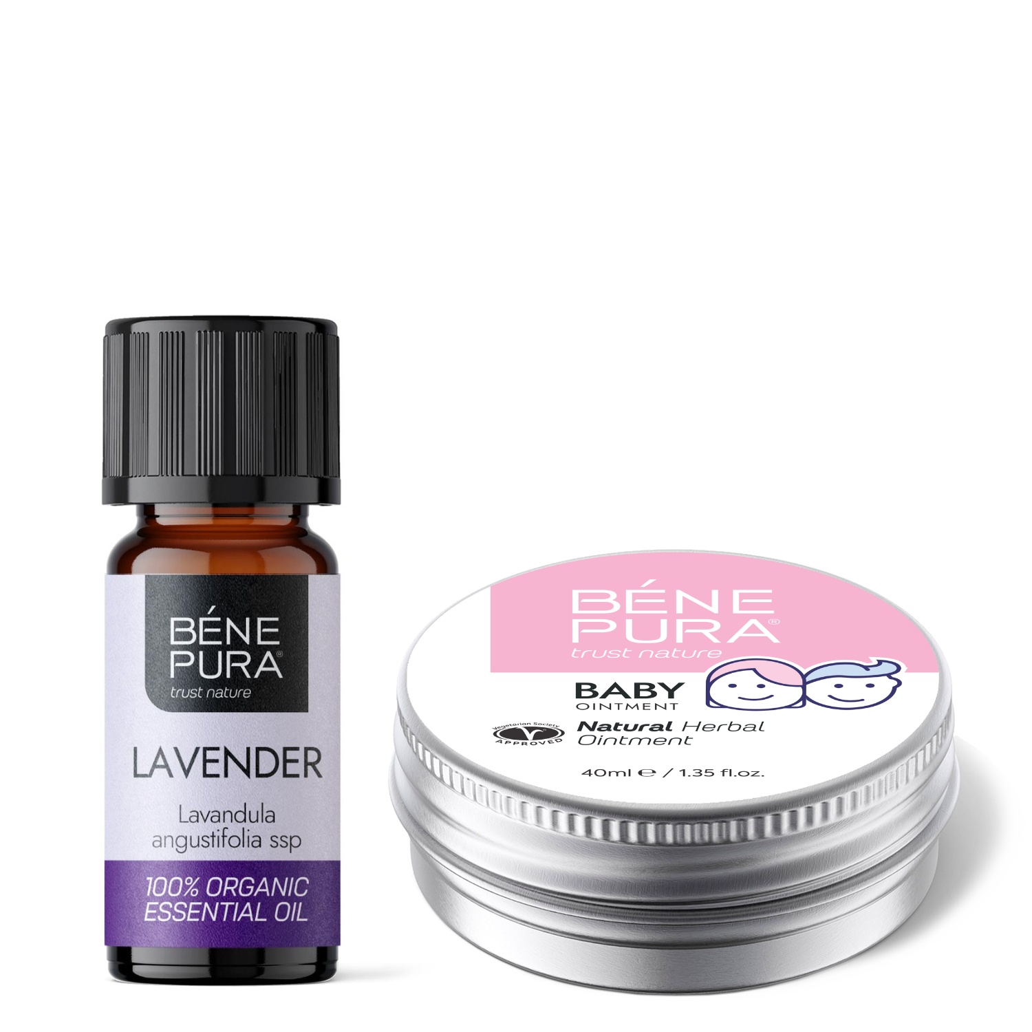 Blöjutslagssalva med Ringblomma och Kamomill och Bio Lavendel Eterisk olja