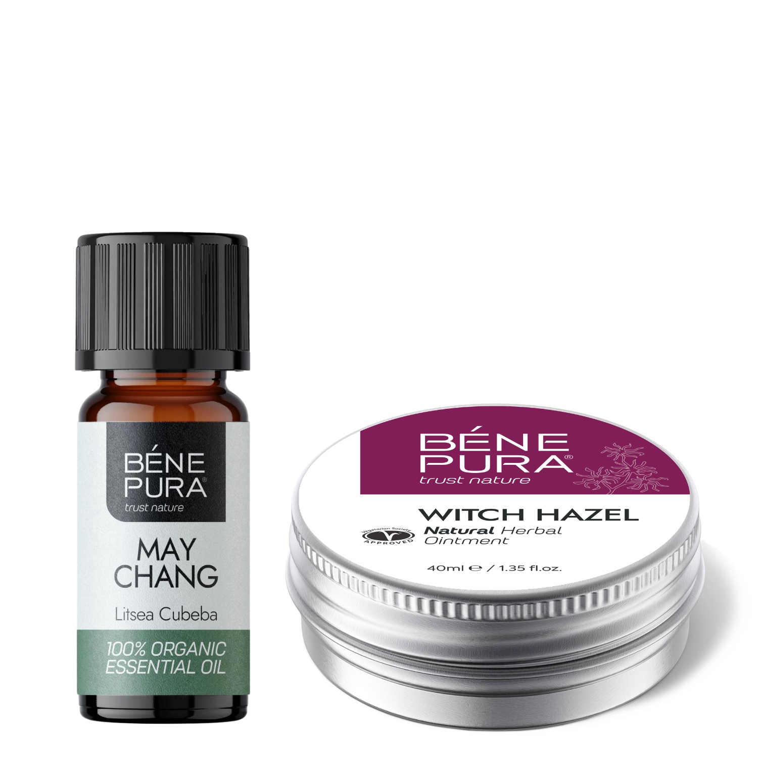 Hemorrojdsalva med Trollhassel och Bio Litsea Cubeba Eterisk olja