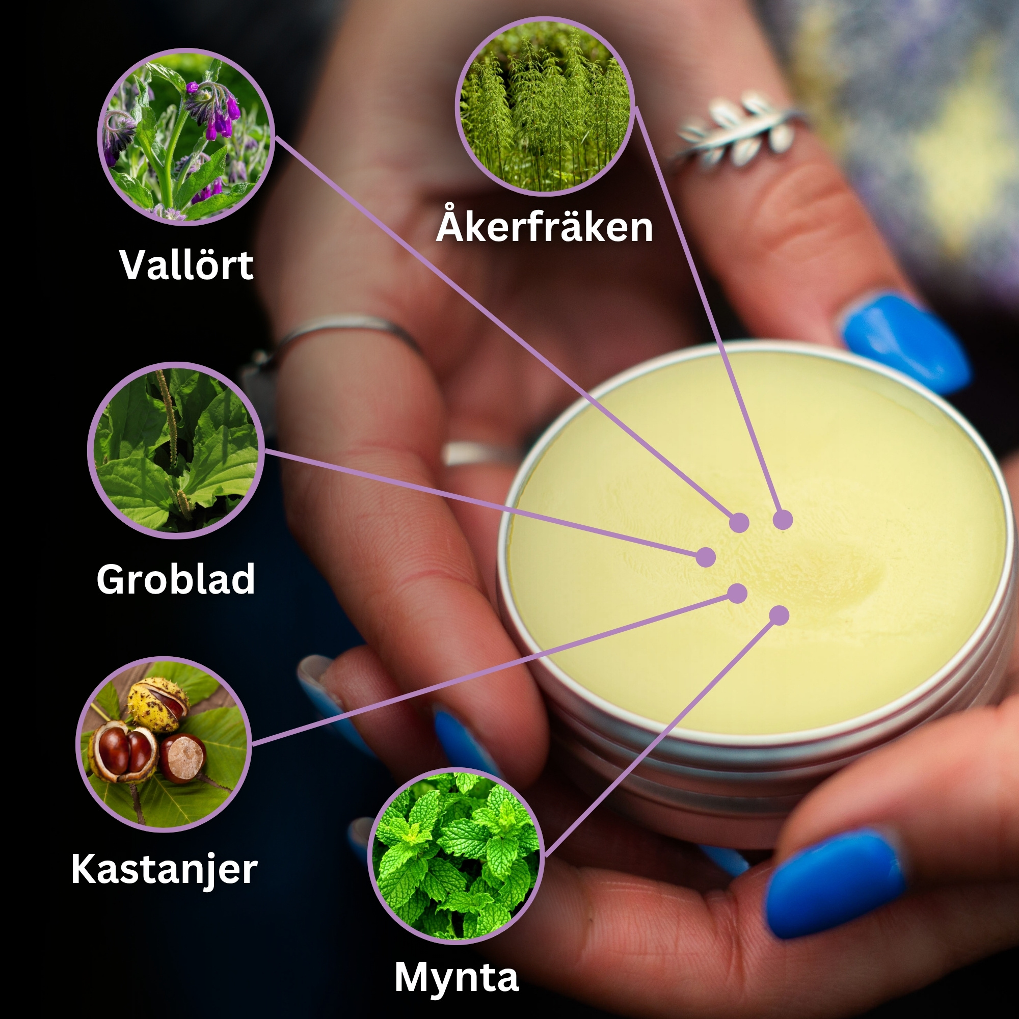 2x Ledsalva med Vallört - 40ml