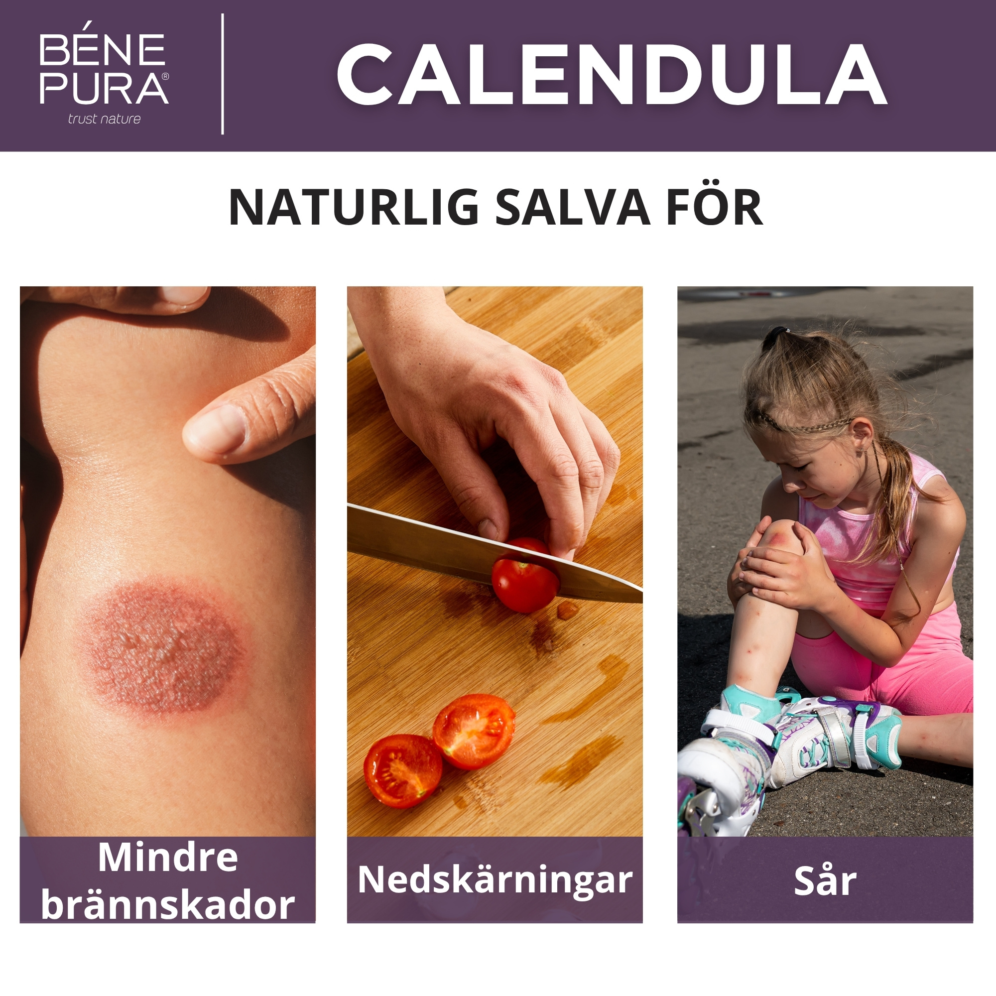 Salvor för sår, brännskador och klåda 2 Set