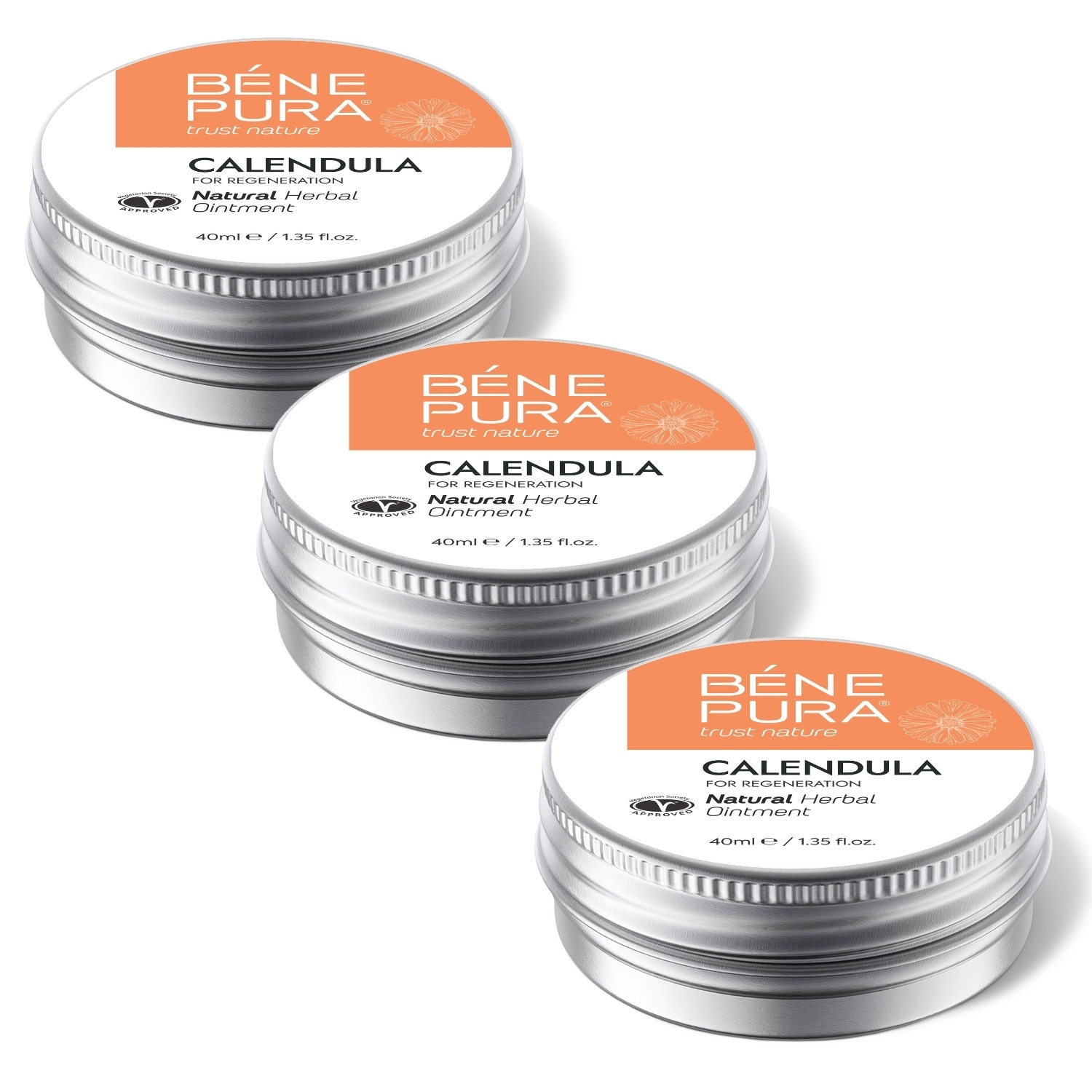 3x Bränn- och sårsalva med Ringblomma - 40ml - Produktjämförelse