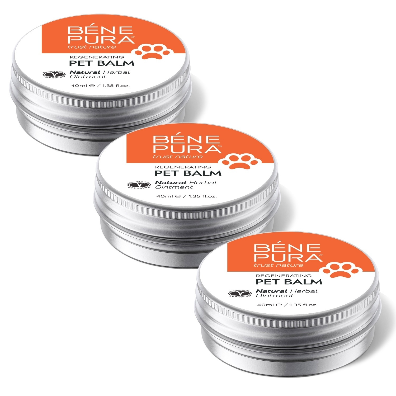 3x Förnyande husdjursbalsam med Ringblomma - 40ml - Produktjämförelse