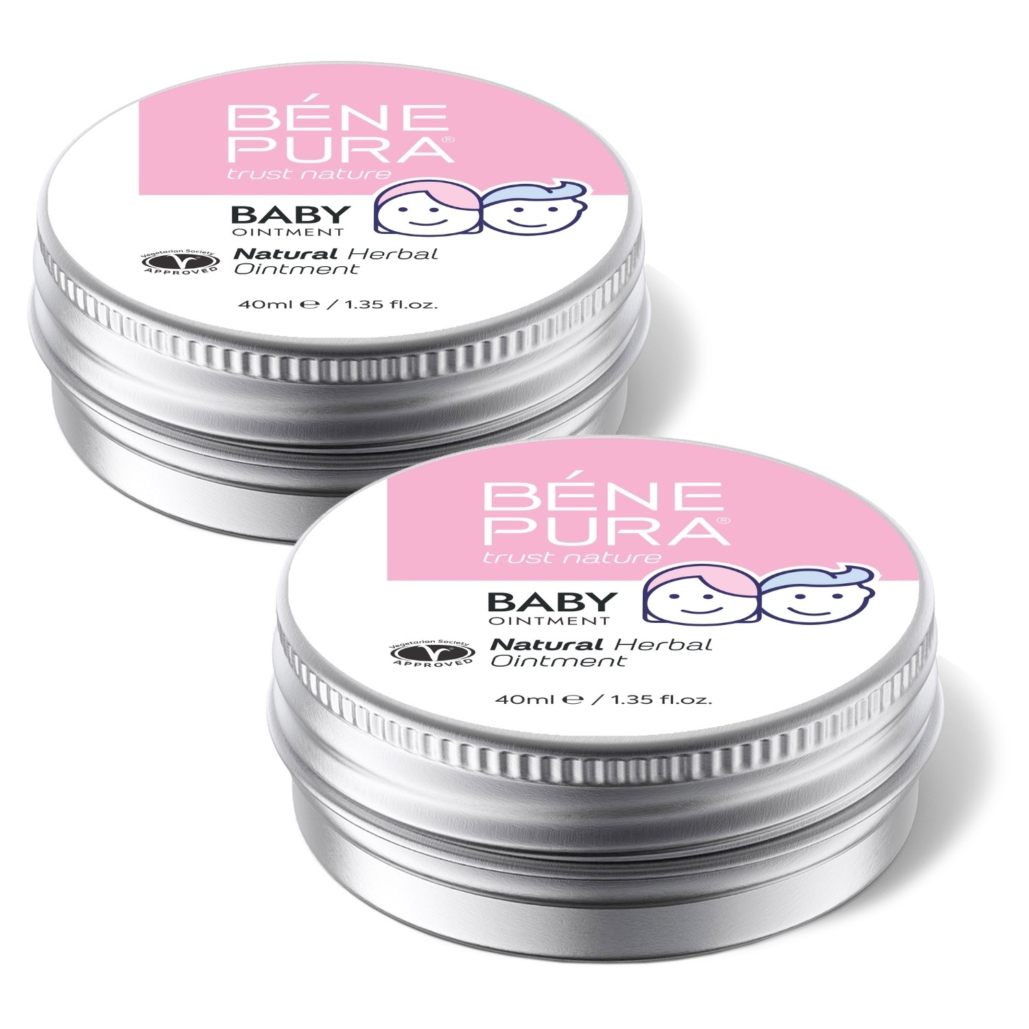 2x Blöjutslagssalva med Ringblomma och Kamomill - 40ml