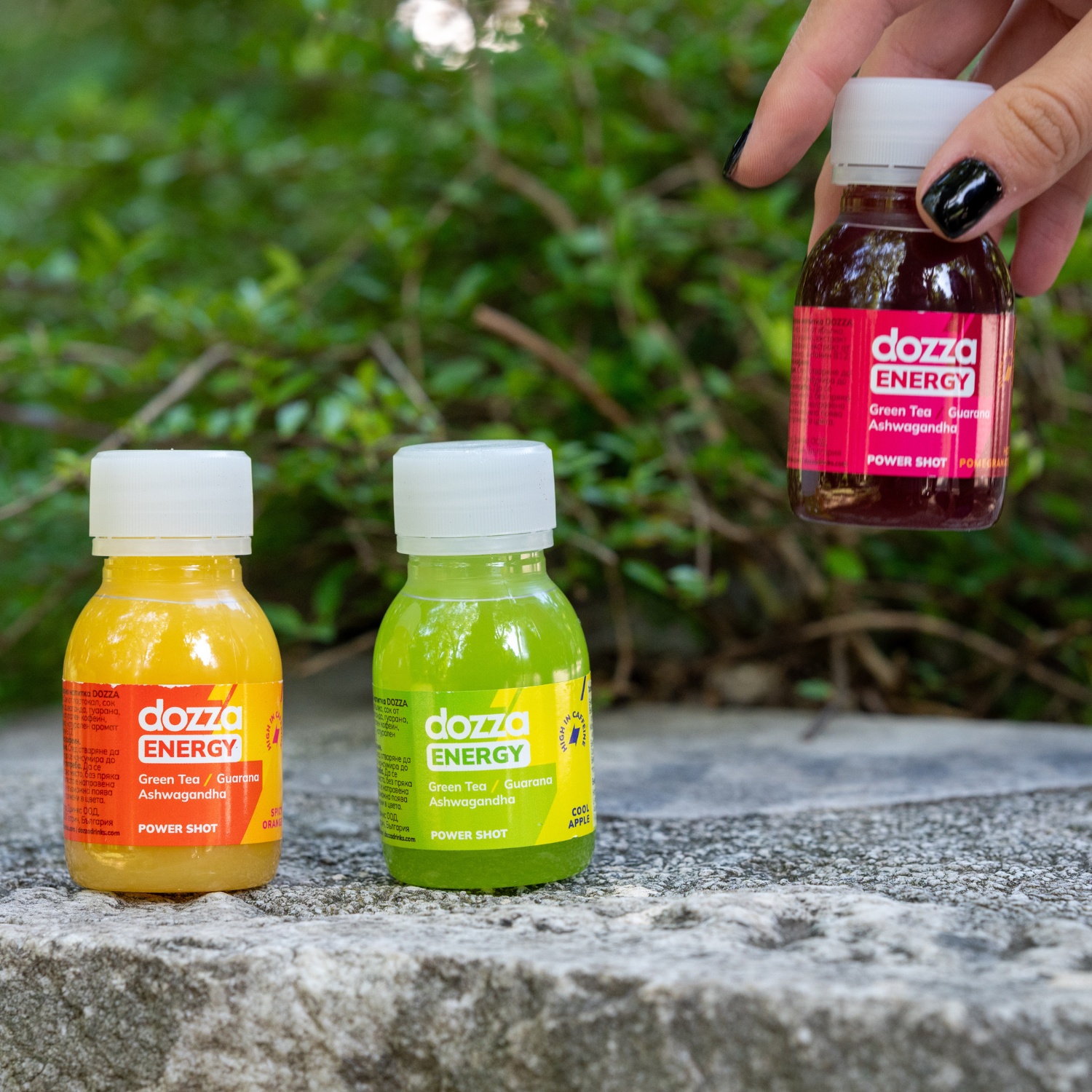 6x Pack DOZZA Energy Hot Pomegranate Energy shot - 60ml - Benepura.se 6x Pack DOZZA Energy Hot Pomegranate Energy shot - 60ml