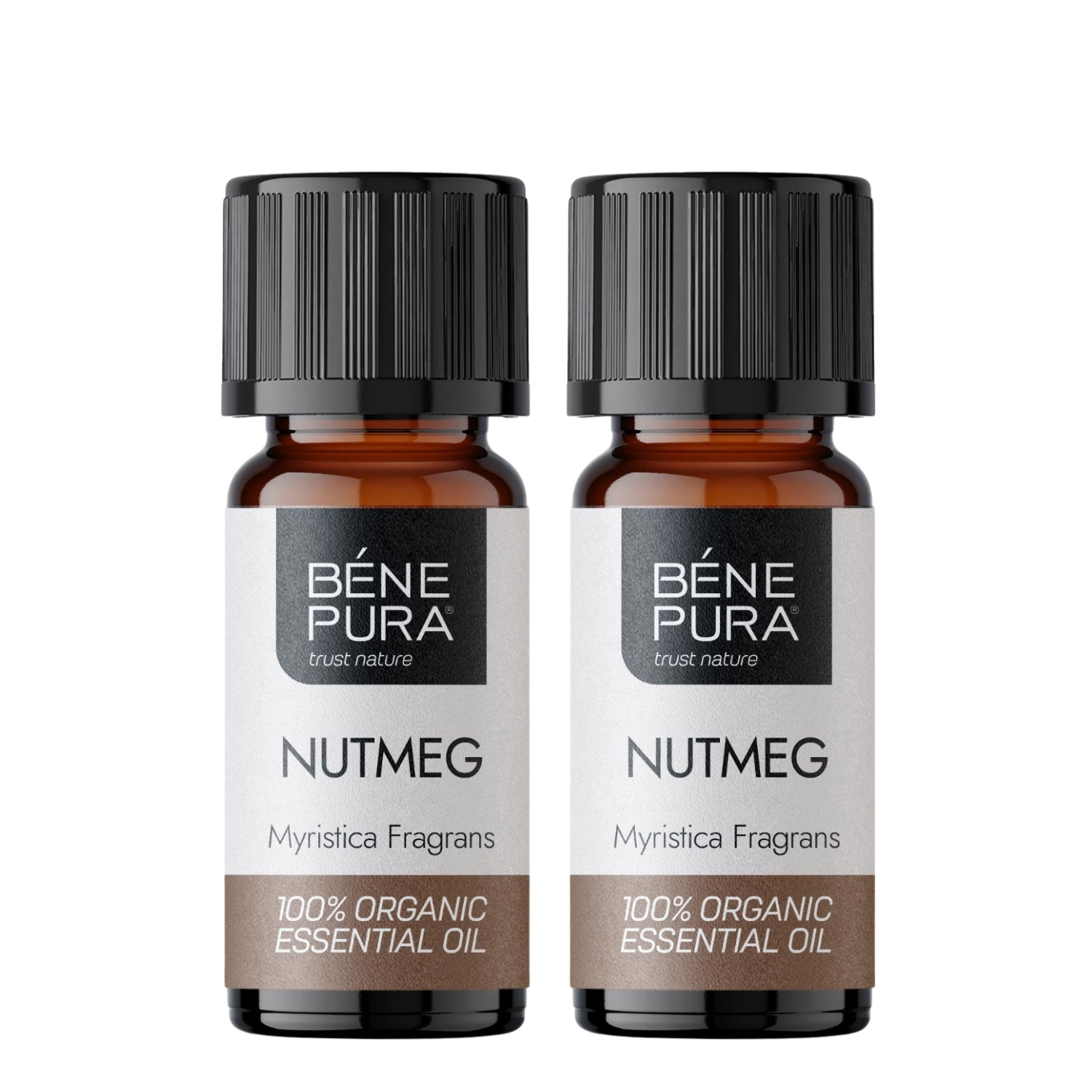 2x Bio Muskot Eterisk olja - 10ml - Benepura.se 2x Bio Muskot Eterisk olja - 10ml