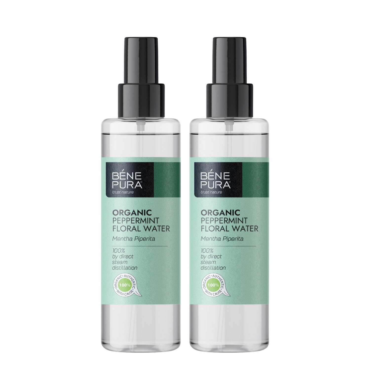 2x Bio Mynta Blomvatten - 250 ml