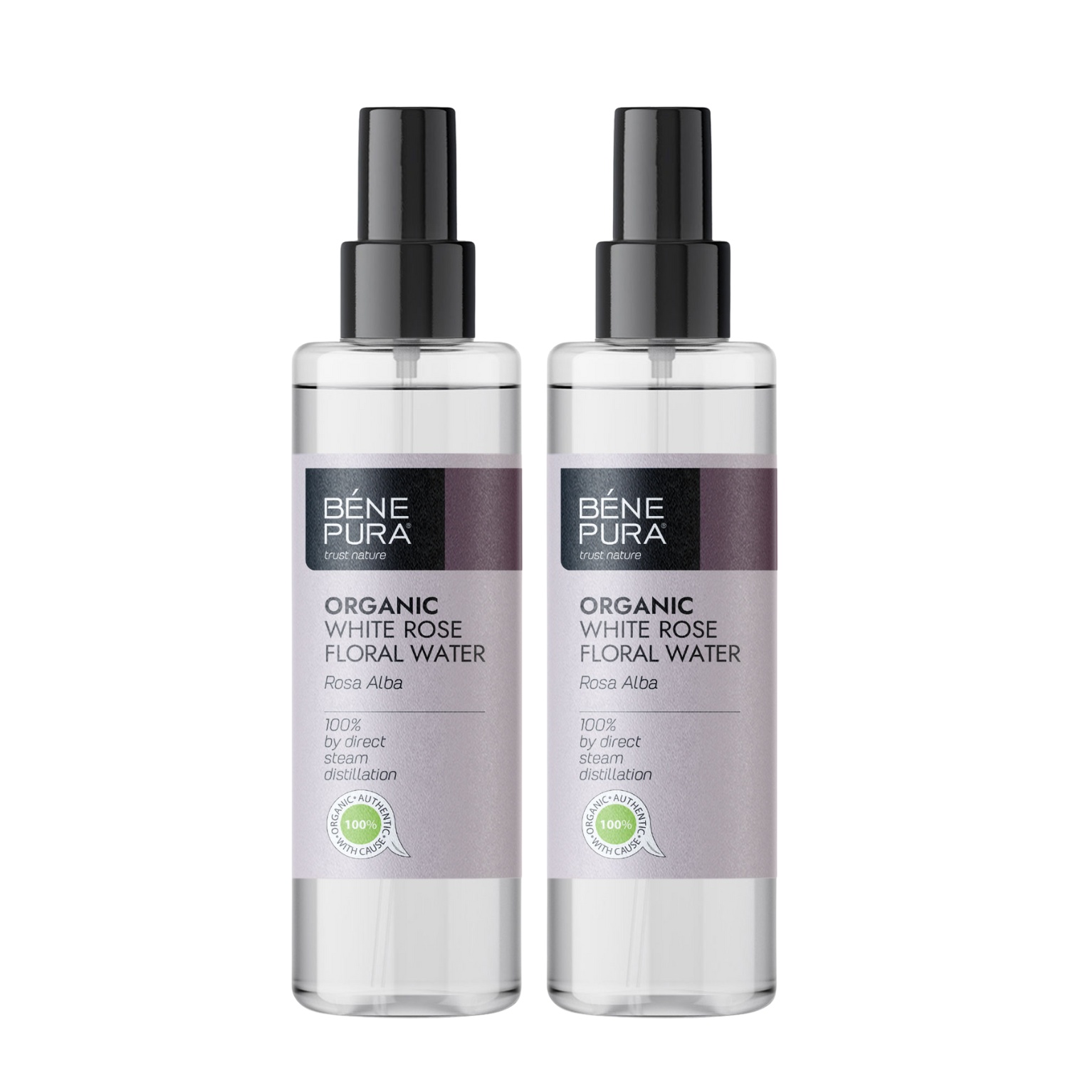 2x Bio Rosa Alba Rosenvatten - 250ml - Benepura.se 2x Bio Rosa Alba Rosenvatten - 250ml