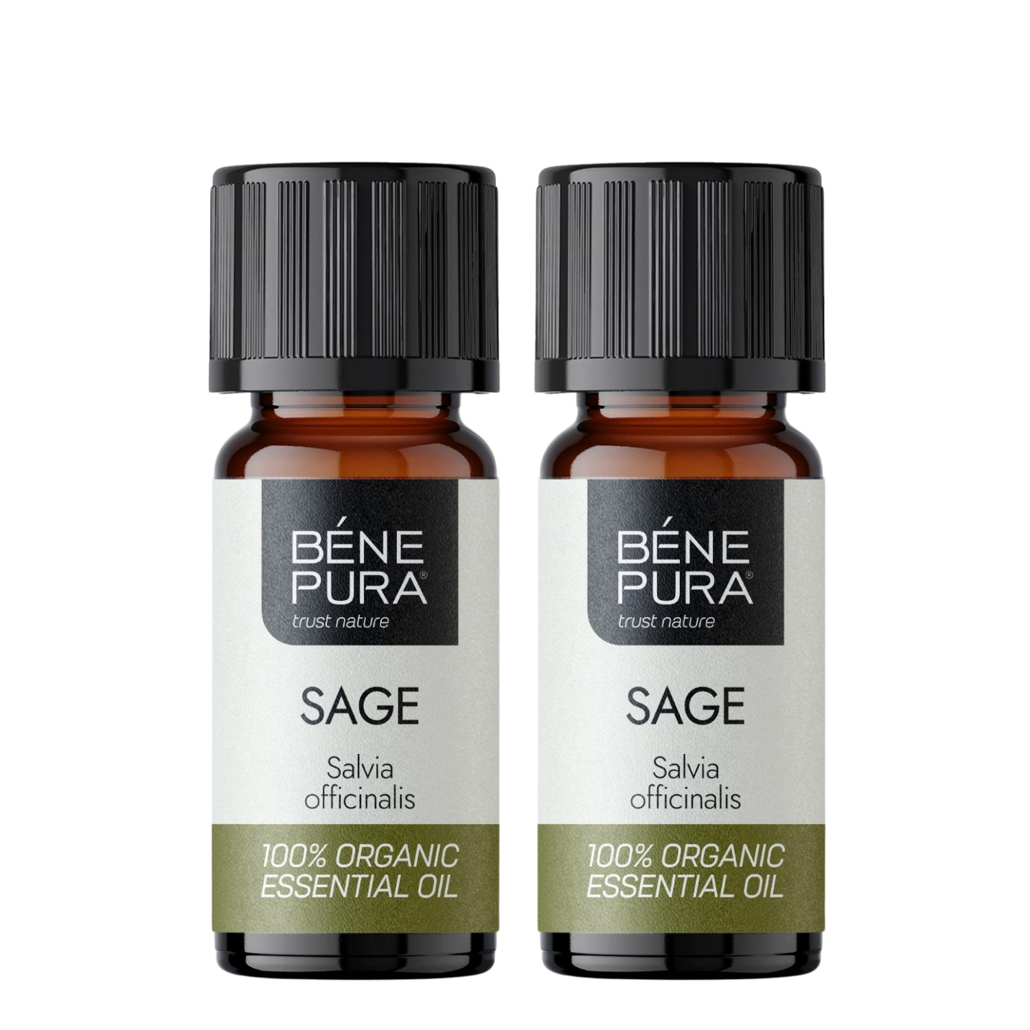 2x Bio Salvia Eterisk olja - 10ml - Benepura.se 2x Bio Salvia Eterisk olja - 10ml