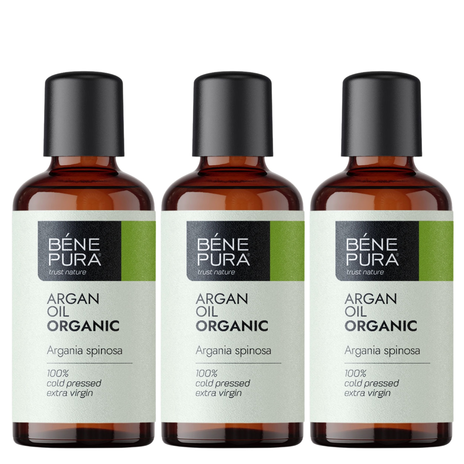 3x Bio Argan Basolja - 100ml - Benepura.se 3x Bio Argan Basolja - 100ml