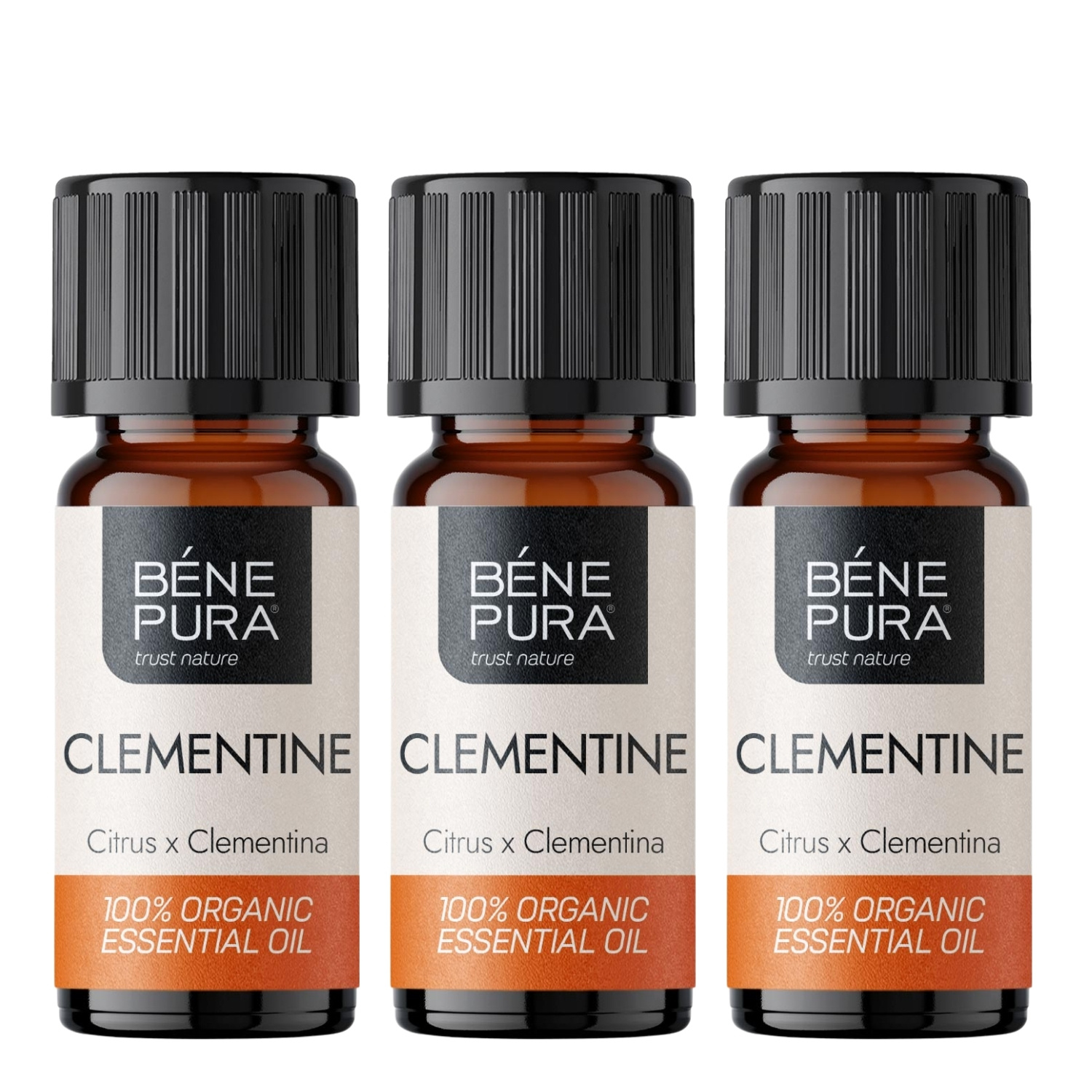 3x Bio Clementin Eterisk olja - 10ml - Benepura.se 3x Bio Clementin Eterisk olja - 10ml