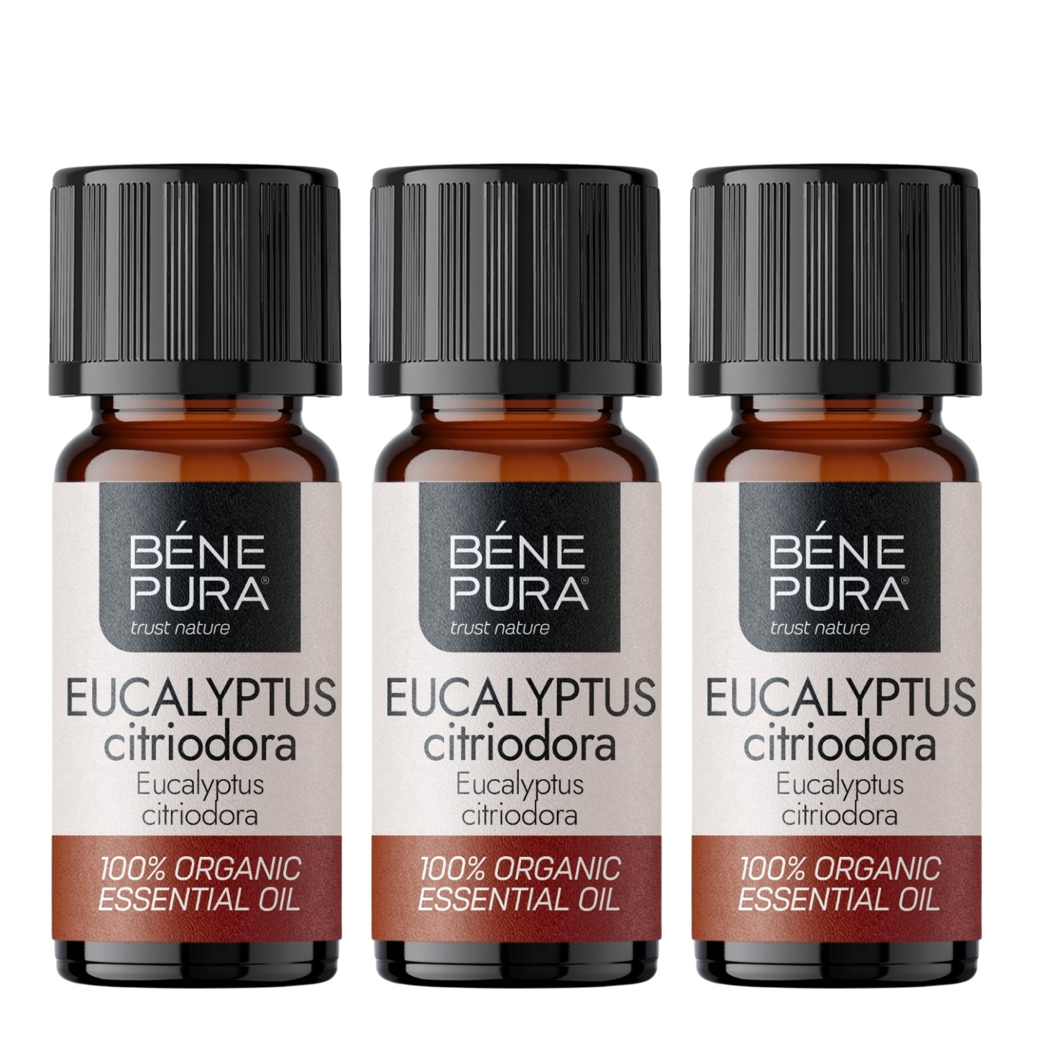 3x Bio Eucalyptus Citriodora Eterisk olja - 10ml