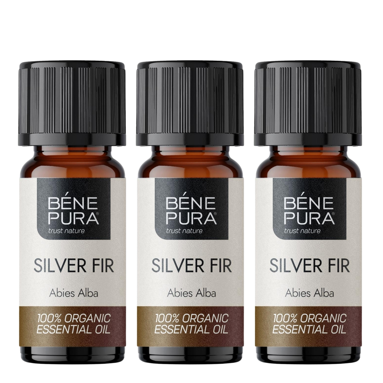 3x Bio Silvergran Eterisk olja - 10ml - Produktjämförelse
