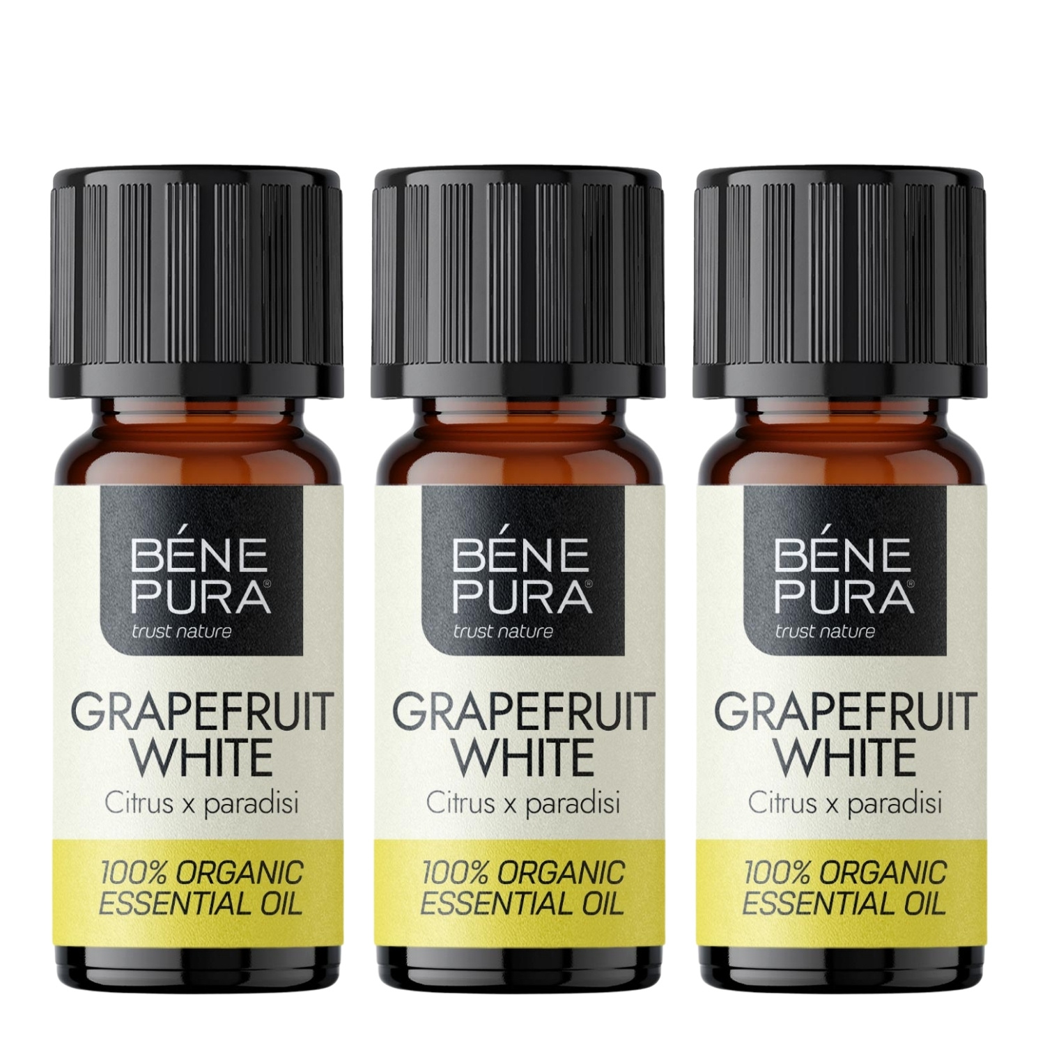 3x Bio Vit Grapefrukt Eterisk olja - 10ml - Benepura.se 3x Bio Vit Grapefrukt Eterisk olja - 10ml