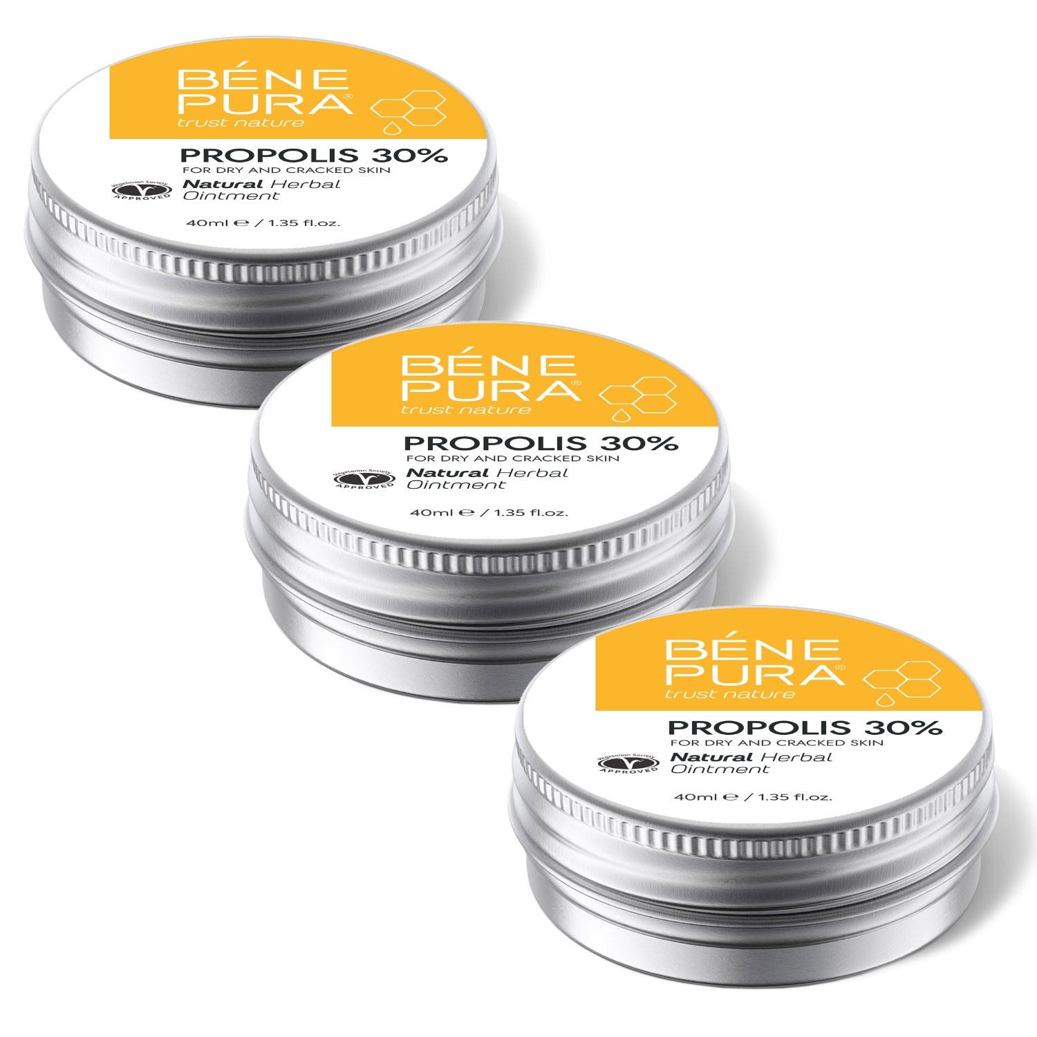 3x Klådsalva med 30% Propolis - 40ml - Produktjämförelse
