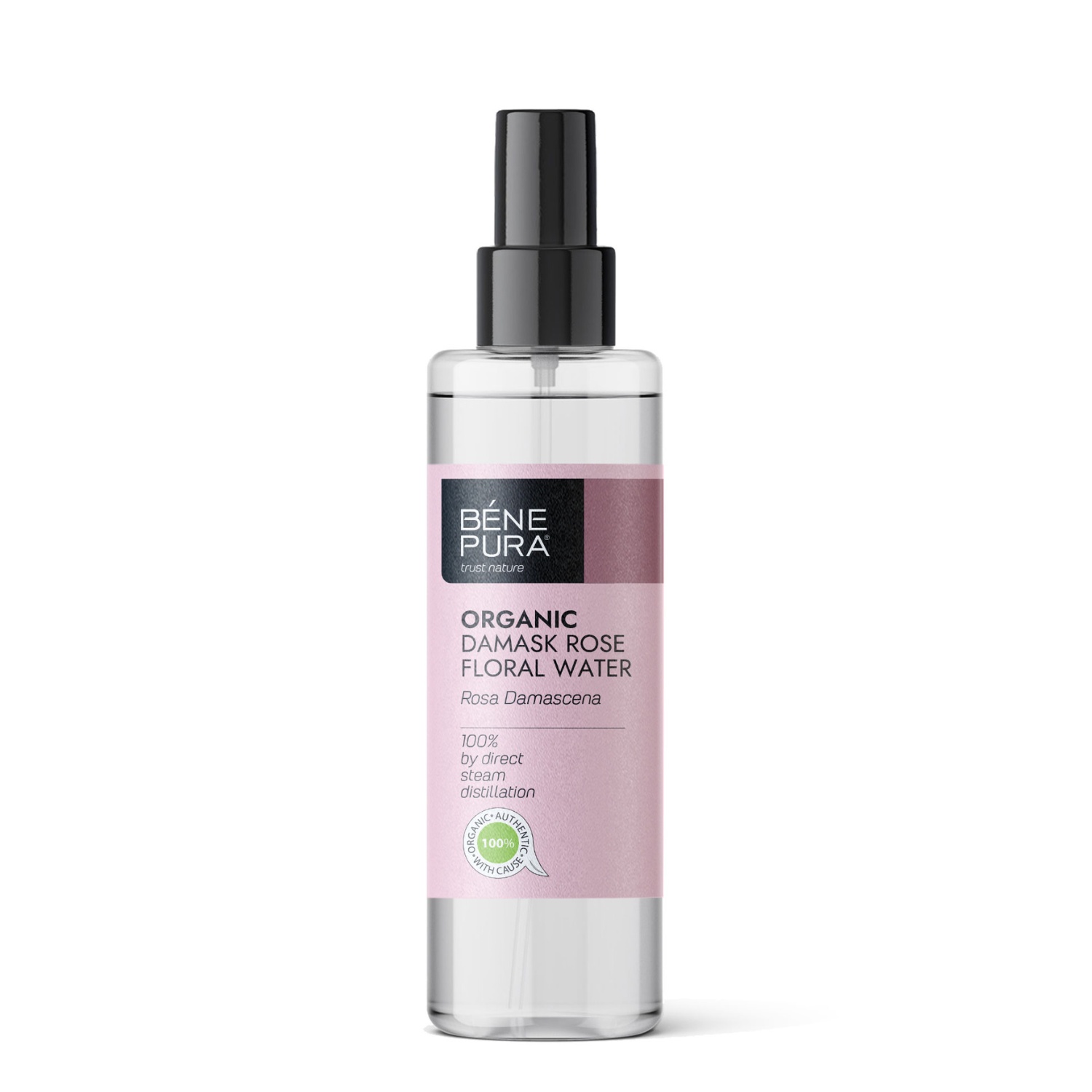 Bio Rosa Damascena Rosenvatten - 250ml - Benepura.se Bio Rosa Damascena Rosenvatten - 250ml