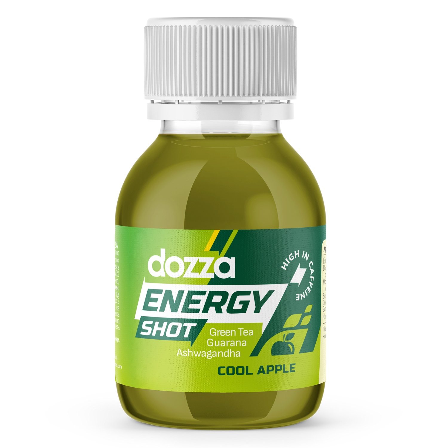 DOZZA Energy Cool Apple Energy shot - 60ml - Produktjämförelse