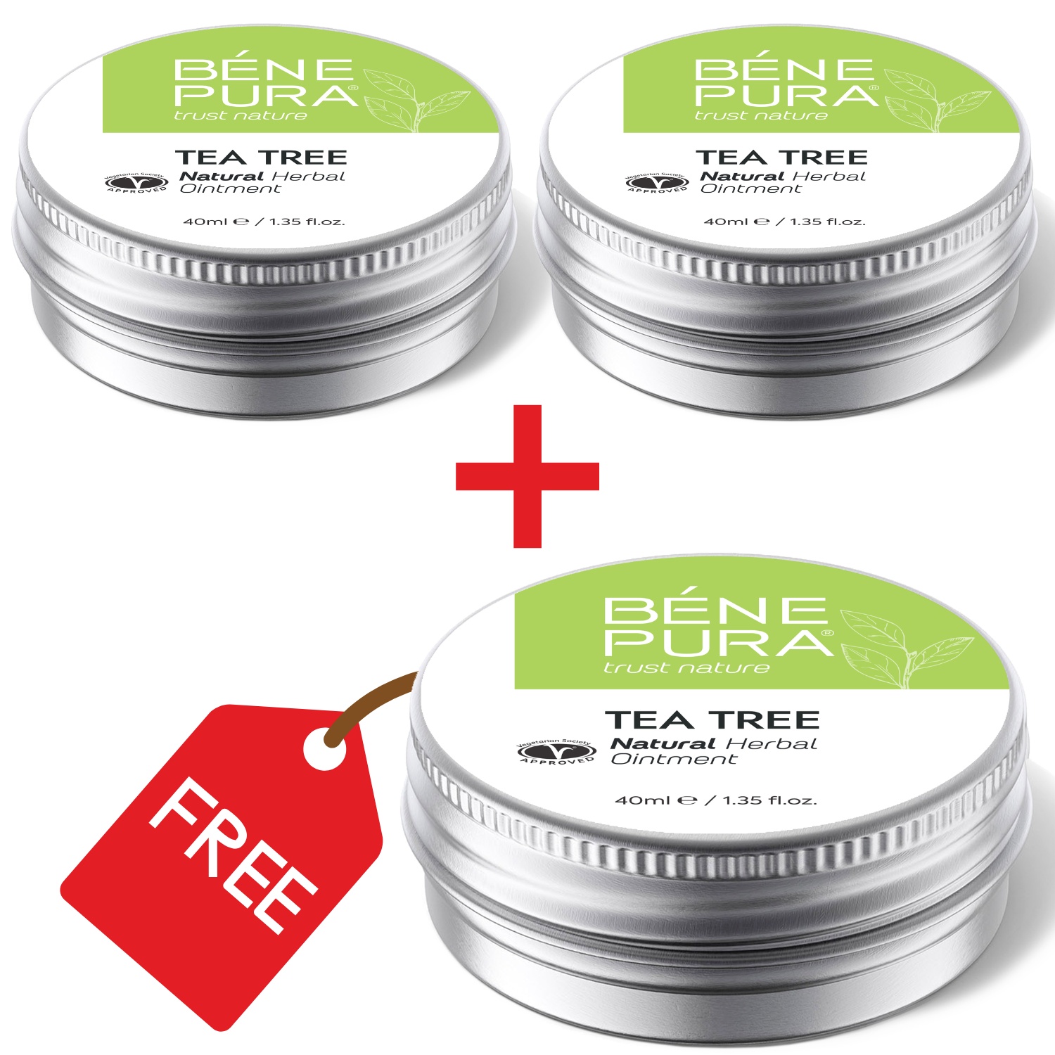 3x Klådsalva med Teträd - 40ml - Produktjämförelse