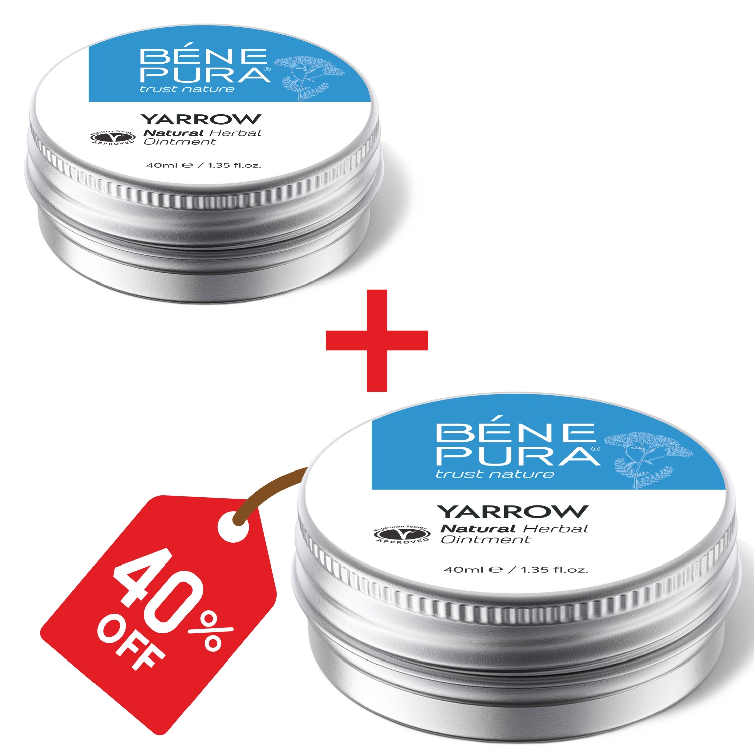 2x Hemorrojdsalva med Vit Rölleka - 40ml - Produktjämförelse